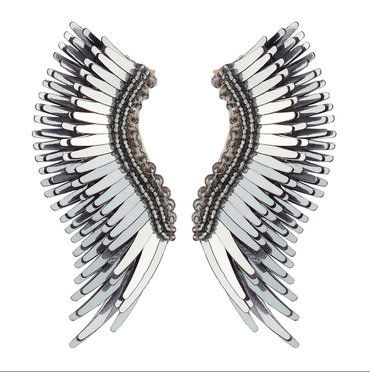 Mignonne Gavigan Midi Madeline Earrings - Gunmetal - Gabrielle's Biloxi