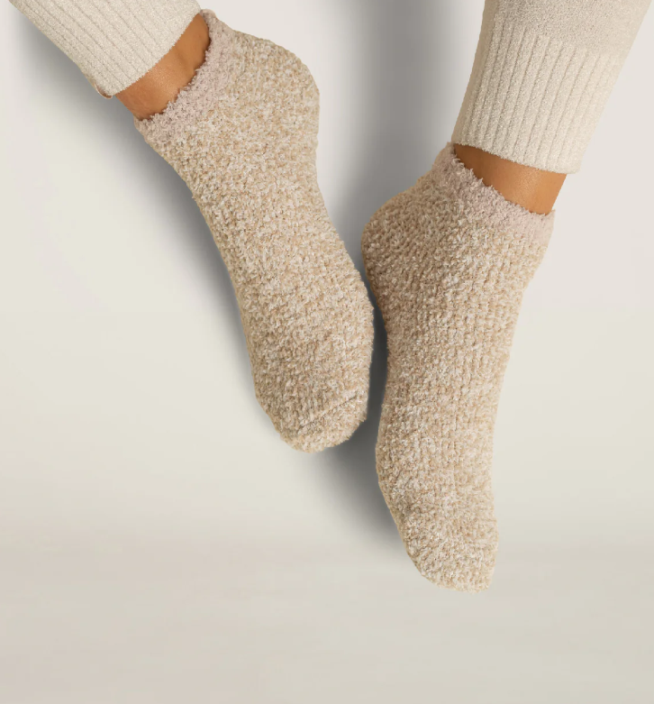 Barefoot Dreams Cozychic Tennis Socks (2 Pair) - Stone Multi - Gabrielle's Biloxi