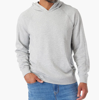 Fair Harbor The Vintage-Washed Saltaire Hoodie - Heather Grey - Gabrielle's Biloxi