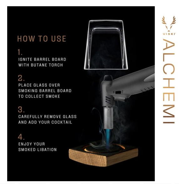 Alchemi Barrel Board Smoking Set - Gabrielle's Biloxi