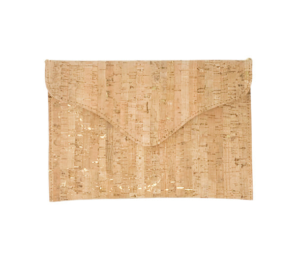 JJ Winters Clutch - Gold Cork - Gabrielle's Biloxi