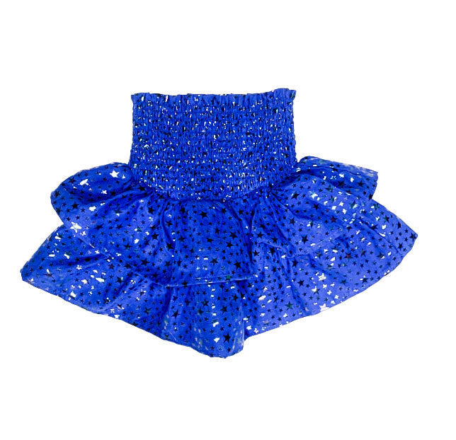 Queen of Sparkles Kids Royal Star Smocked Skort - Gabrielle's Biloxi