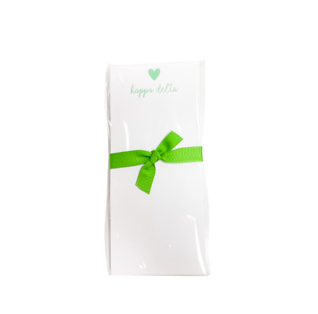 Sorority Notepad - Kappa Delta - Gabrielle's Biloxi