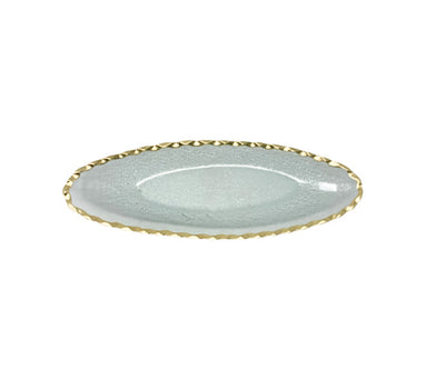 Darden Small Oval Platter - Gold - Gabrielle's Biloxi