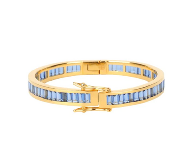 BuDhaGirl Infinity Bracelet - Blue Sapphire - Gabrielle's Biloxi