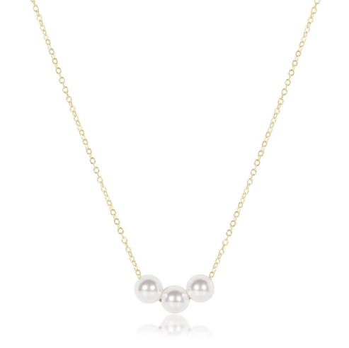 ENewton 16" Necklace Gold - Joy Pearl - Gabrielle's Biloxi