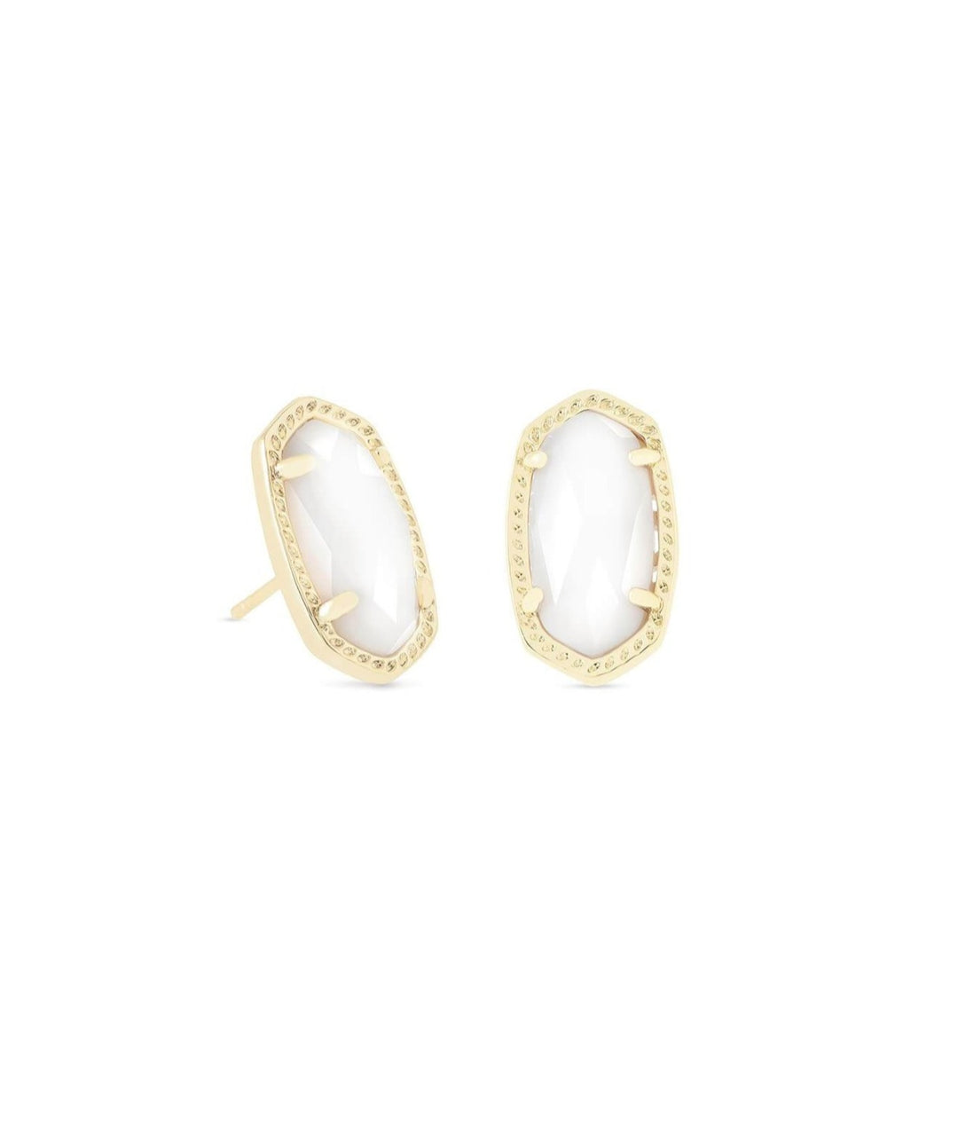 Kendra Scott Ellie Stud Earrings - Ivory Mother of Pearl - Gabrielle's Biloxi