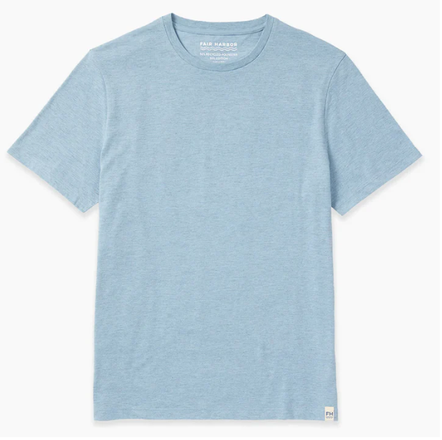Fair Harbor Kismet S/S Tee - Faded Denim - Gabrielle's Biloxi