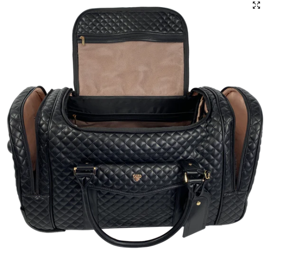 Pursen VIP Duffel Rolling Bag - Black - Gabrielle's Biloxi