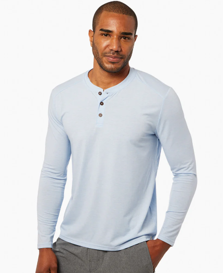 Fair Harbor Seabreeze Henley - Blue Glow - Gabrielle's Biloxi