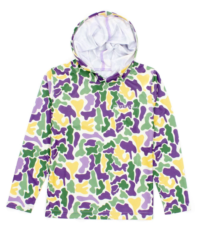 properly tied mardi gras hoodie properly tied mardi gras hoodie