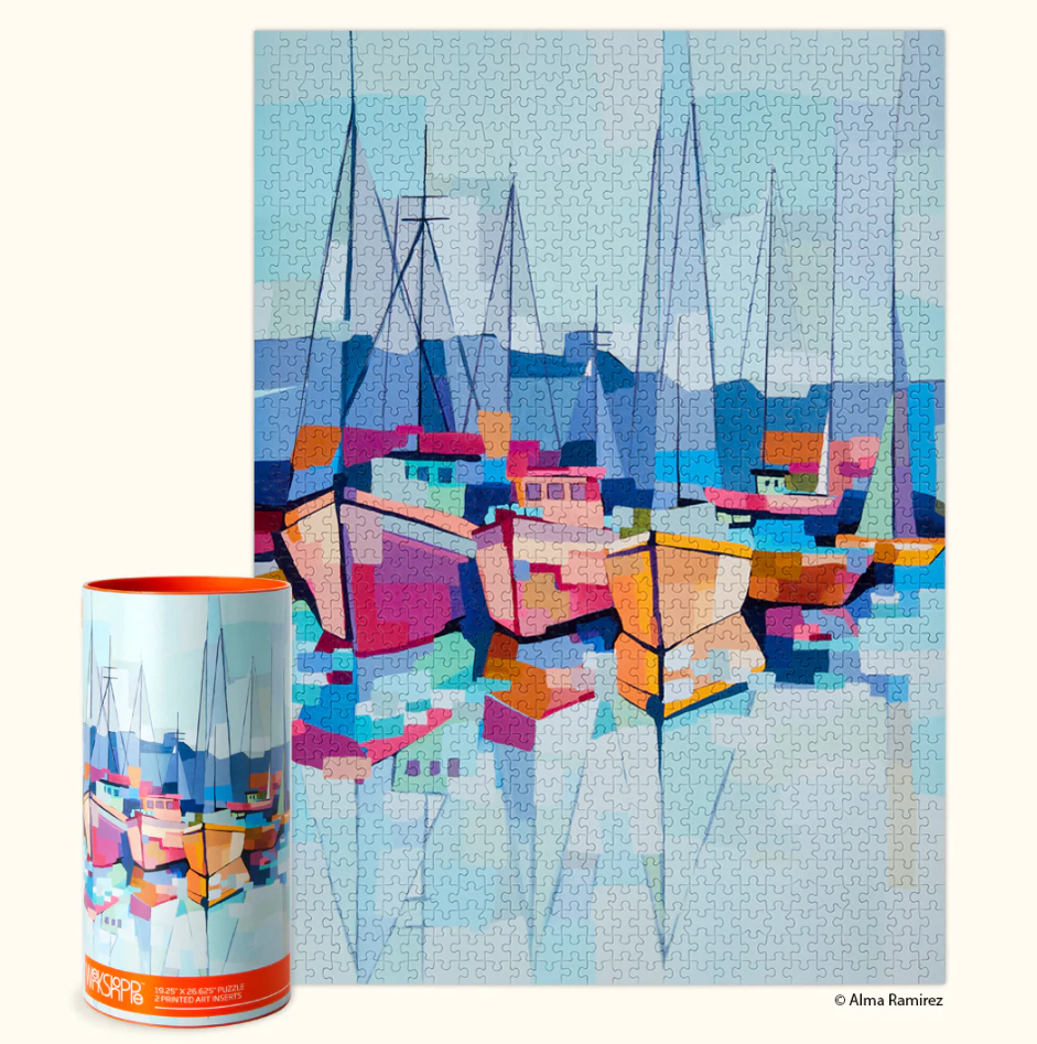 Marina - 1000 Piece Jigsaw Puzzle - Gabrielle's Biloxi