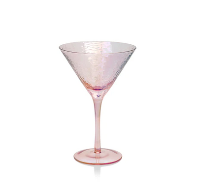 Aperitivo Martini Glass - Luster Pink - Gabrielle's Biloxi