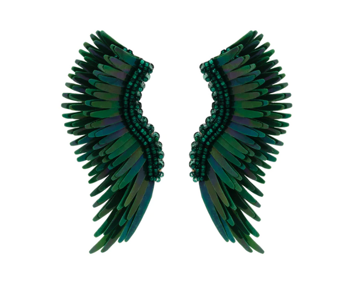 Mignonne Gavigan Midi Madeline Earrings - Green Blue - Gabrielle's Biloxi