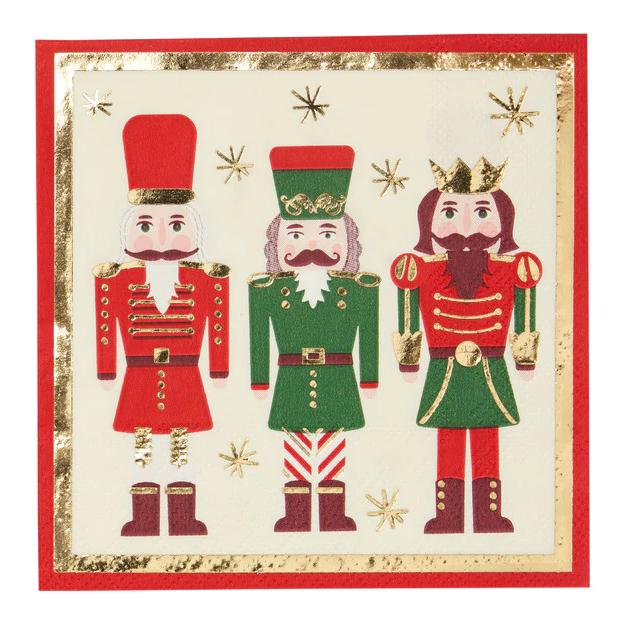 Cocktail Napkin - Nutcracker Christmas - Gabrielle's Biloxi