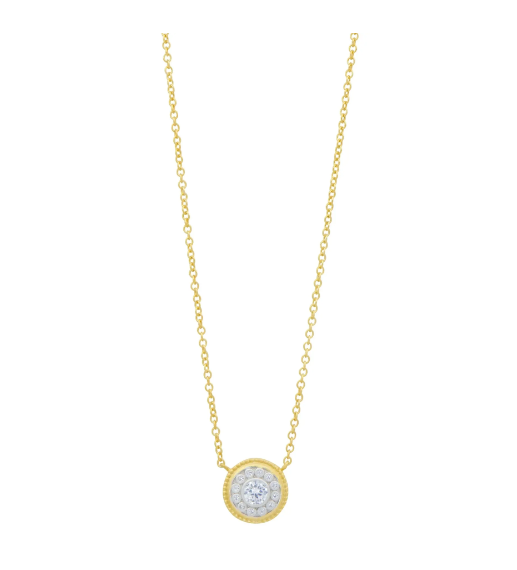 Freida Rothman Nautical Button Pendant Necklace - Gabrielle's Biloxi