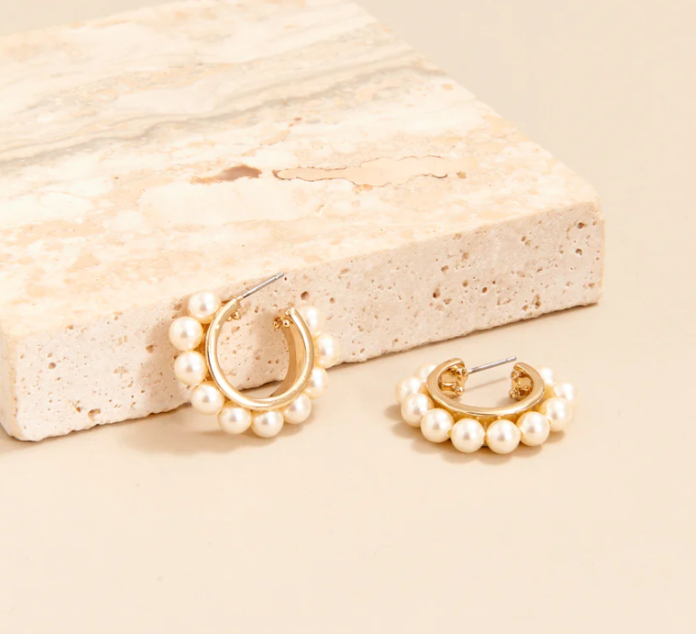 Mignonne Gavigan Wynnie Pearl Hoop - Gabrielle's Biloxi
