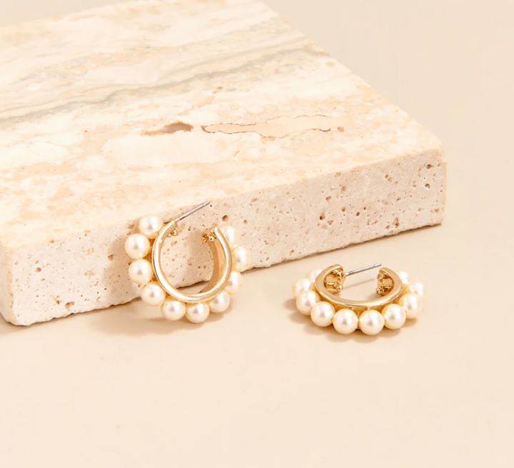 Mignonne Gavigan Wynnie Pearl Hoop - Gabrielle's Biloxi
