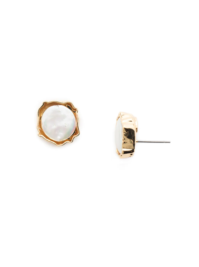 Sorrelli Diana Stud Earrings - Modern Pearl - Gabrielle's Biloxi