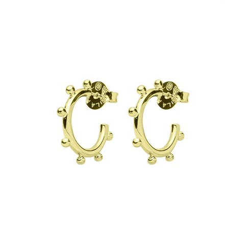 Sheila Fajl Sweetie Pie Hoops - Shiny Gold, Petite - Gabrielle's Biloxi
