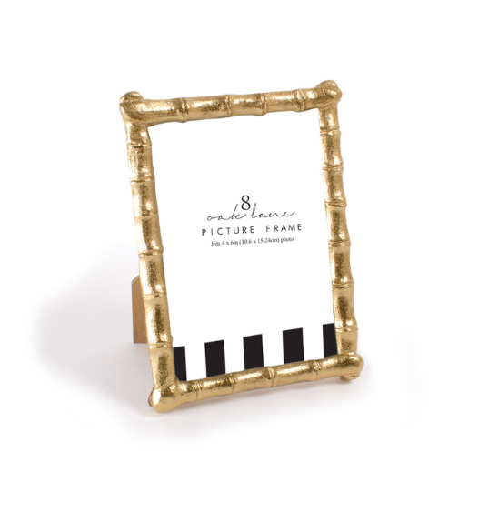 Gold Bamboo Picture Frame -  5x7 - Gabrielle's Biloxi