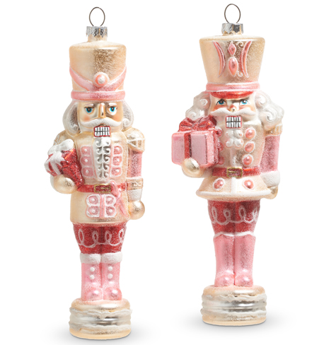 Glittered Nutcracker Ornament 8" - Gabrielle's Biloxi