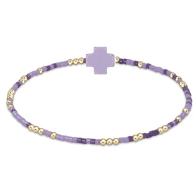 egirl Hope Unwritten Signature Cross Bracelet - Purple People Eater - Gabrielle's Biloxi