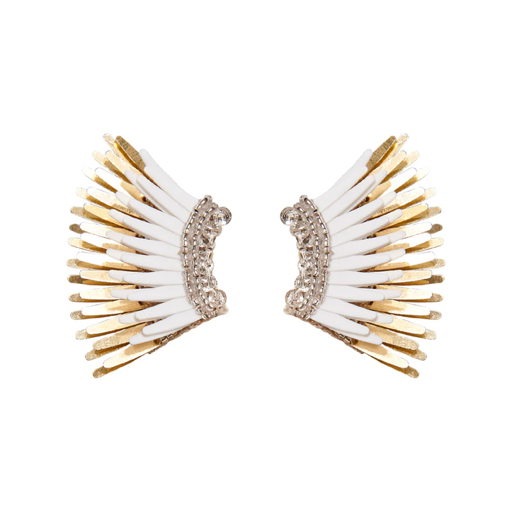 Mignonne Gavigan Mini Madeline Earrings - White Gold - Gabrielle's Biloxi
