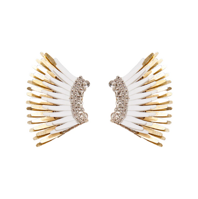 Mignonne Gavigan Mini Madeline Earrings - White Gold - Gabrielle's Biloxi