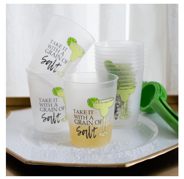 Grain of Salt Party Cups (Set of 10) - Gabrielle's Biloxi
