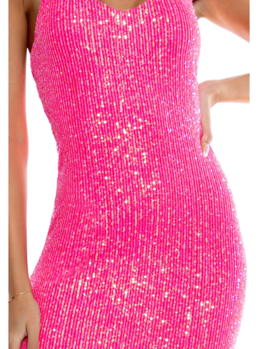 Luli Fama Short Dress - Pink - Gabrielle's Biloxi