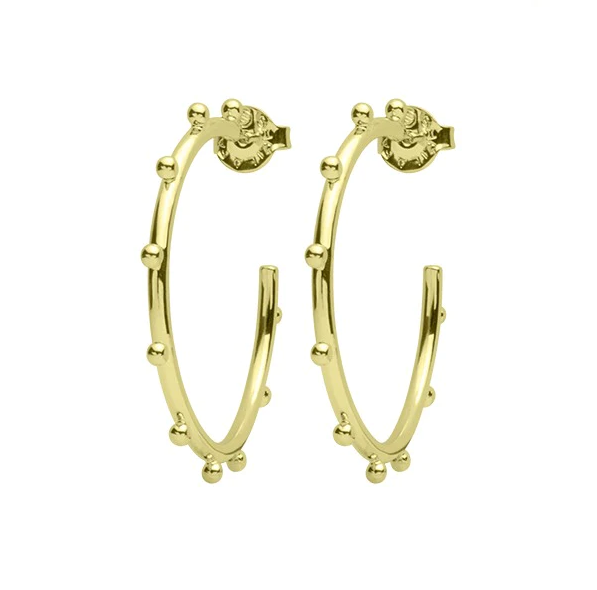 Sheila Fajl Sweetie Pie Hoops - Shiny Gold Small - Gabrielle's Biloxi