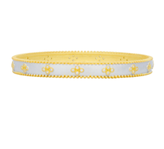 Freida Rothman Signature Clover Beaded Slide Bangle - Gabrielle's Biloxi