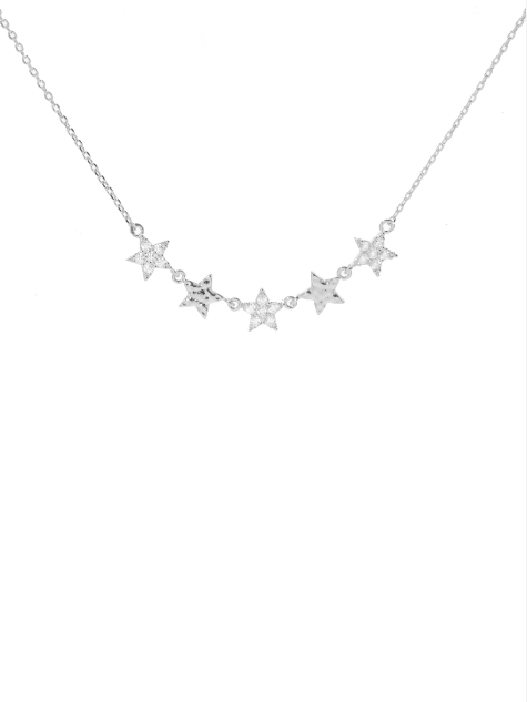 Star Necklace - Rhodium - Gabrielle's Biloxi