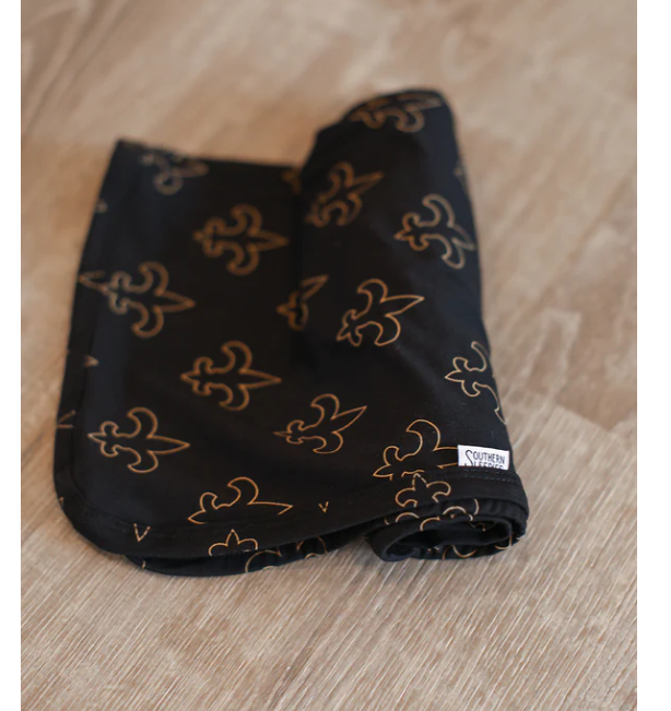 Fleur De Lis - Swaddle - Gabrielle's Biloxi
