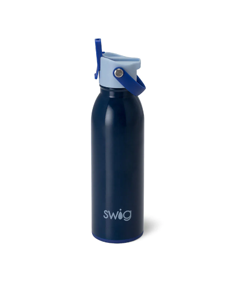 Swig Flip + Sip Bottle (16oz) - Blue Tide - Gabrielle's Biloxi