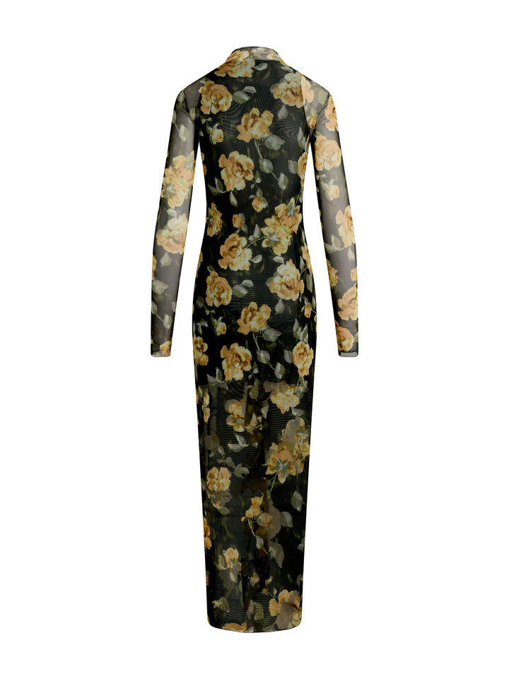 Favorite Daughter The Sheer Fantasy Dress - Golden Flowerbed - Gabrielle's Biloxi