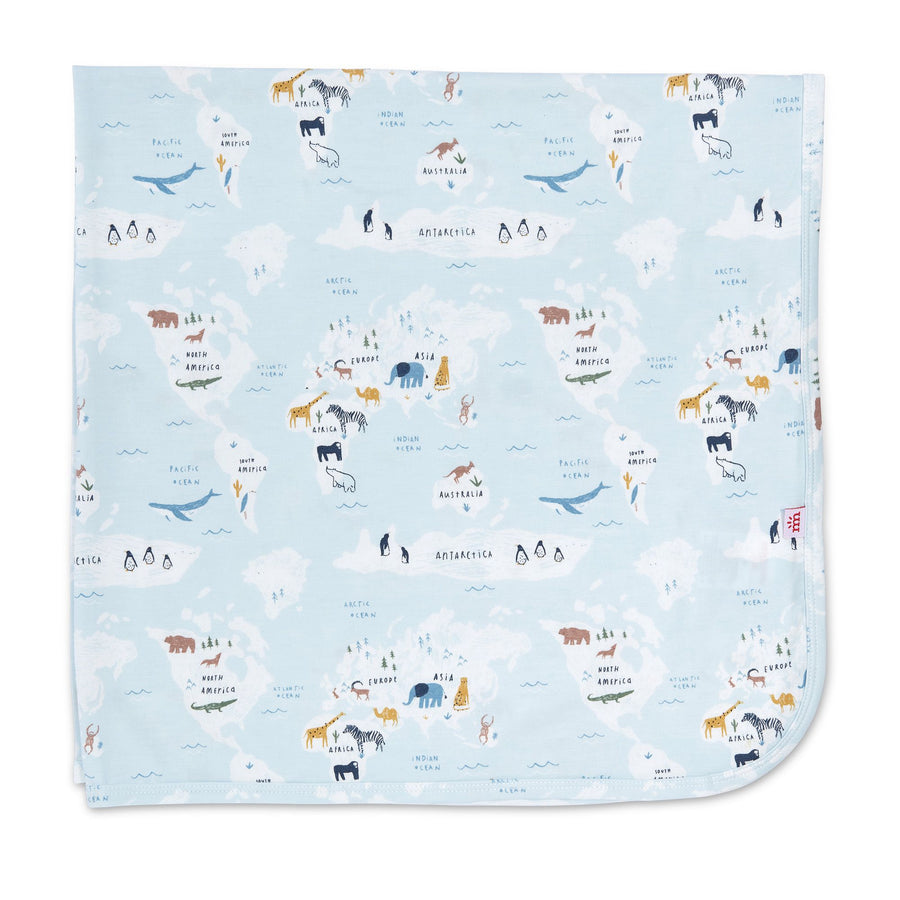 Magnetic Me Sea The World Modal Swaddle Blanket - Gabrielle's Biloxi