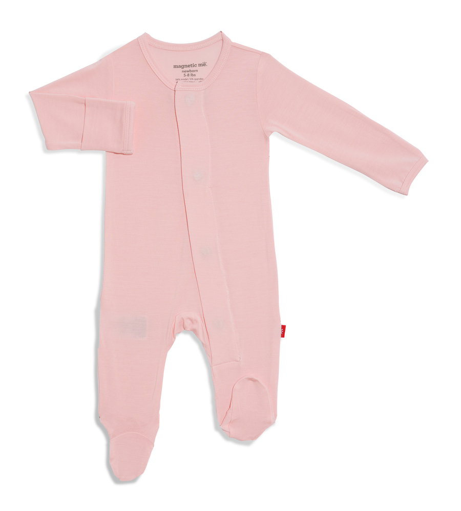 Magnetic Me Pink Dogwood Modal Magnetic Footie - Gabrielle's Biloxi