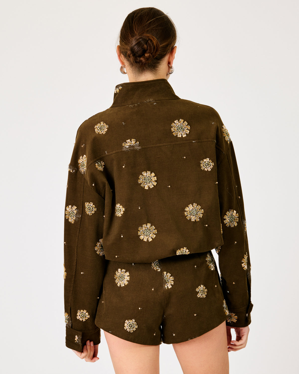 Line and Dot Harrison Jacket - Brown