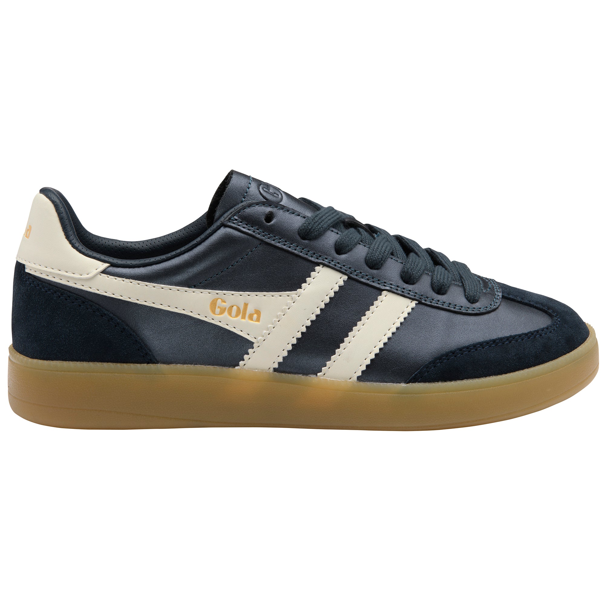 Gola Viper Metallic Sneakers - Navy/Off White/Gum