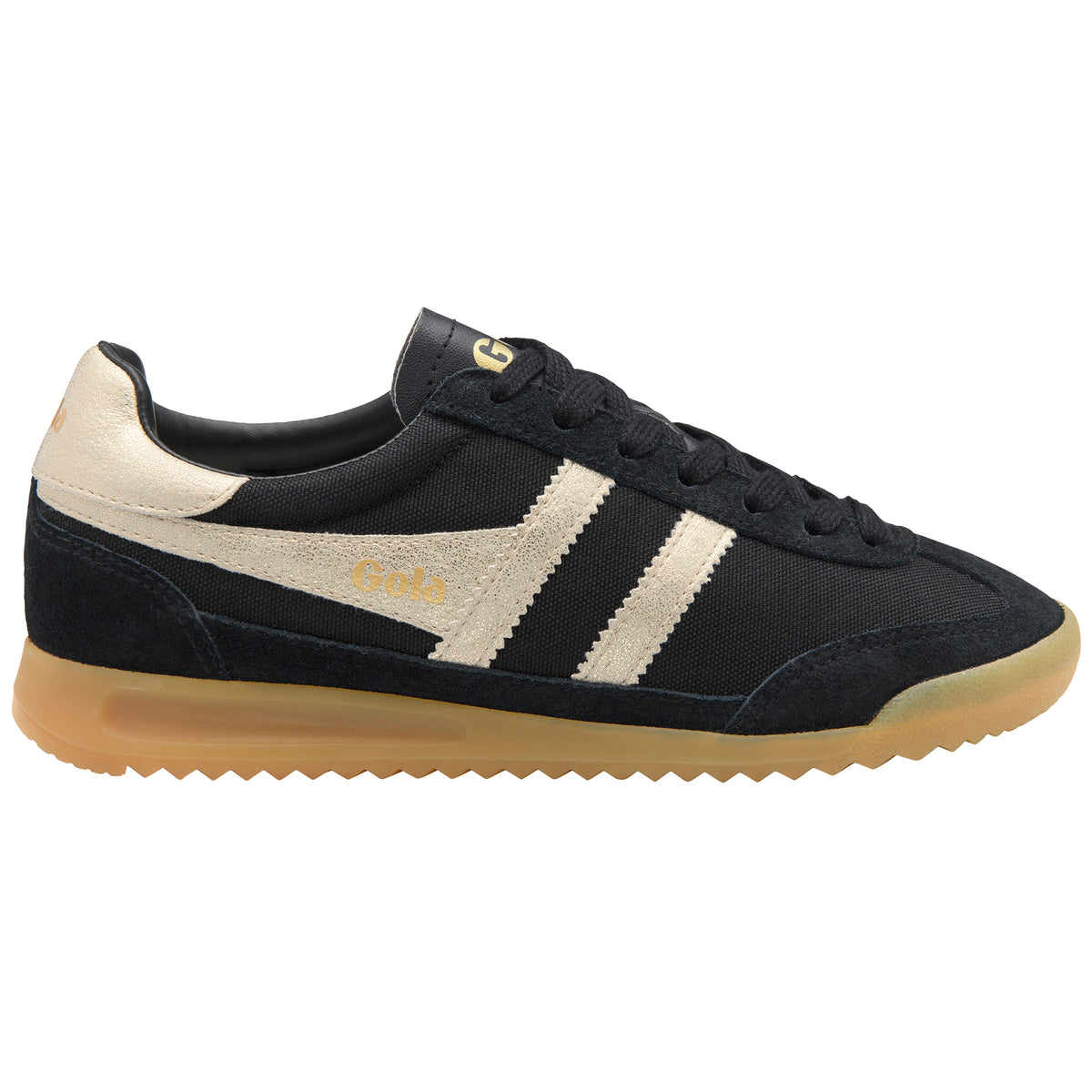 Gola Women's Tornado Sneakers - Black/Gold