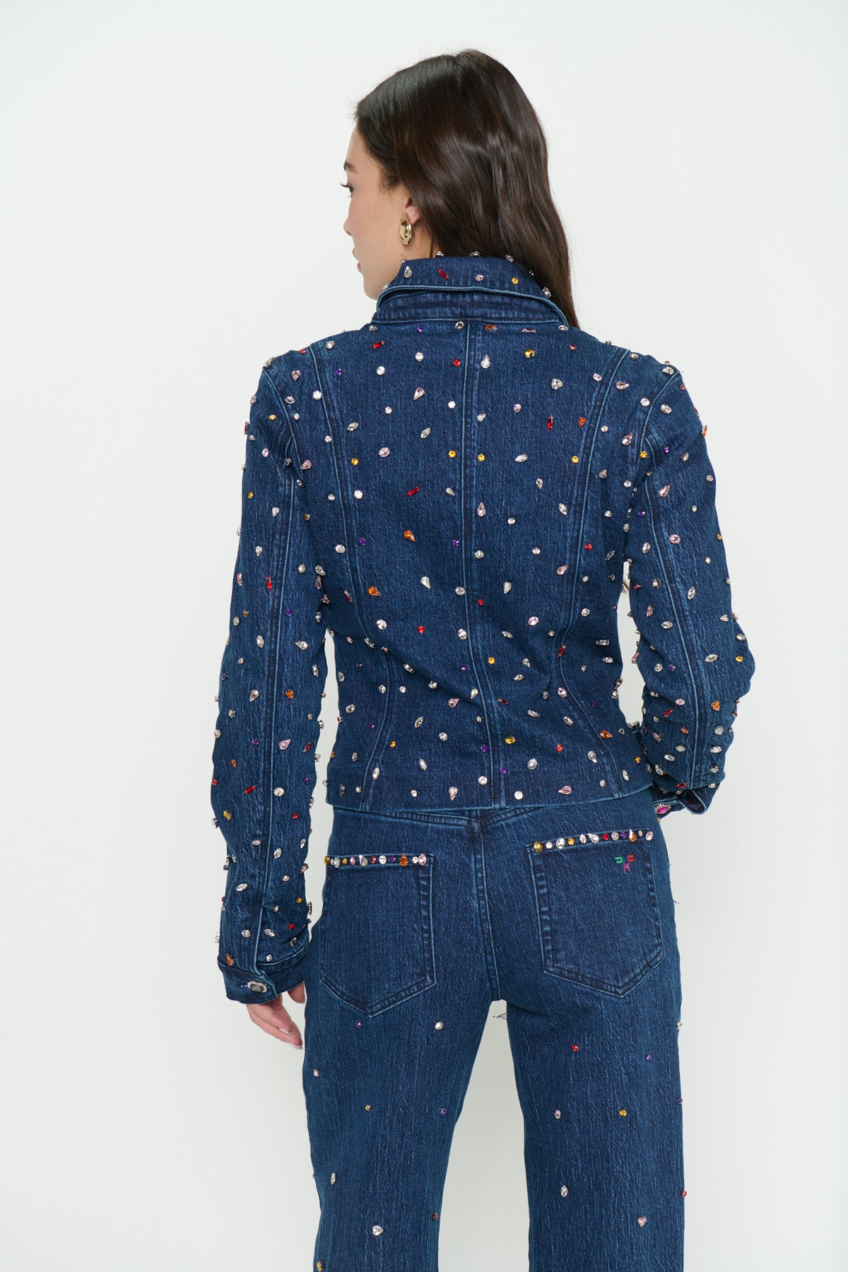 Show Me Your Mumu Hollywood Jacket - Precious Gemstone Indigo