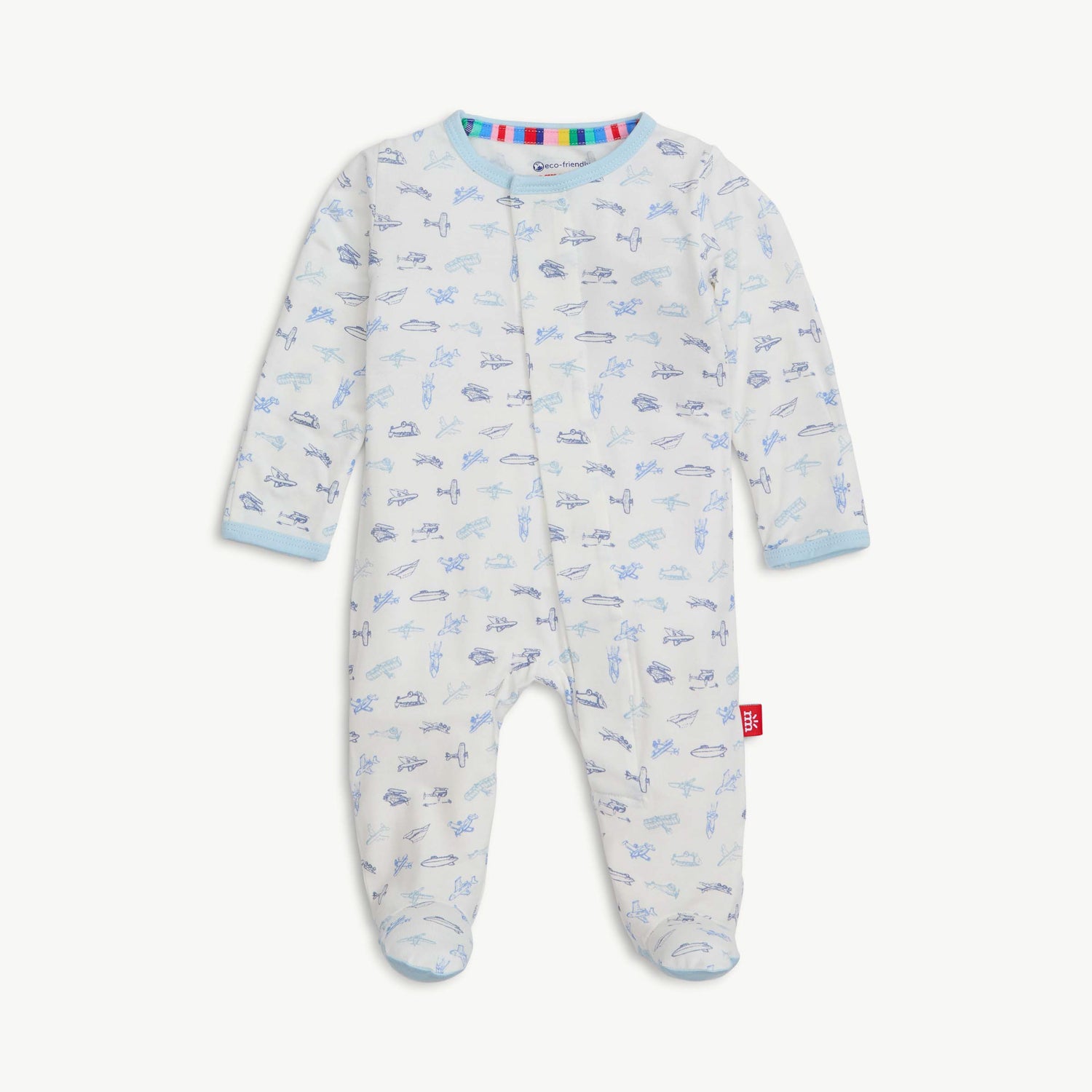 Magnetic Me Airplanes Footie