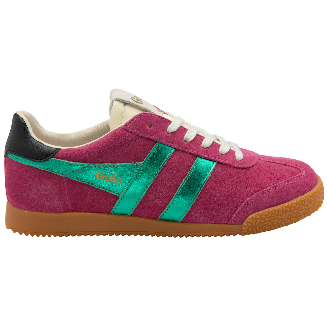 Gola Women's Elan Glitz Sneakers - Fuchsia/Emerald/Black - Gabrielle's Biloxi