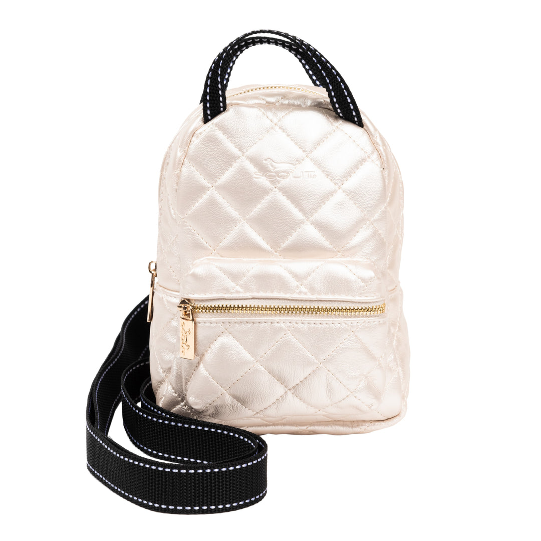 Scout Globetrotter Backpack - Champagne Quilted - Gabrielle's Biloxi