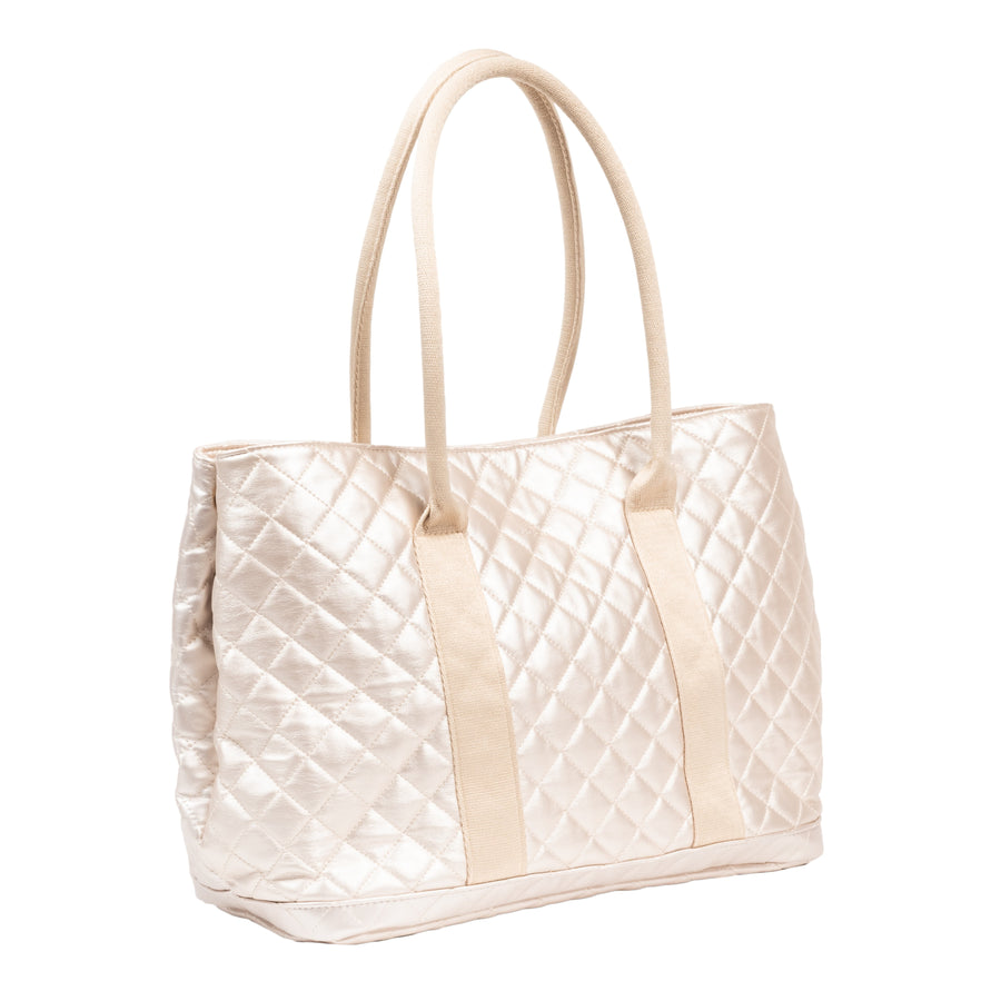 Scout Miss Manors Tote - Champagne Quilted - Gabrielle's Biloxi