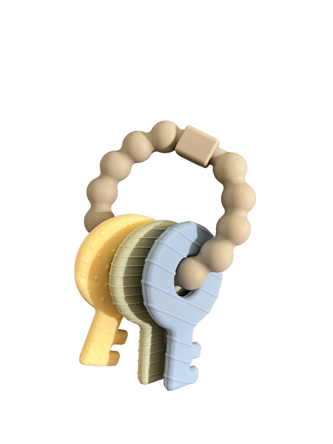 Key Teether Rattle - Baby Blue - Gabrielle's Biloxi