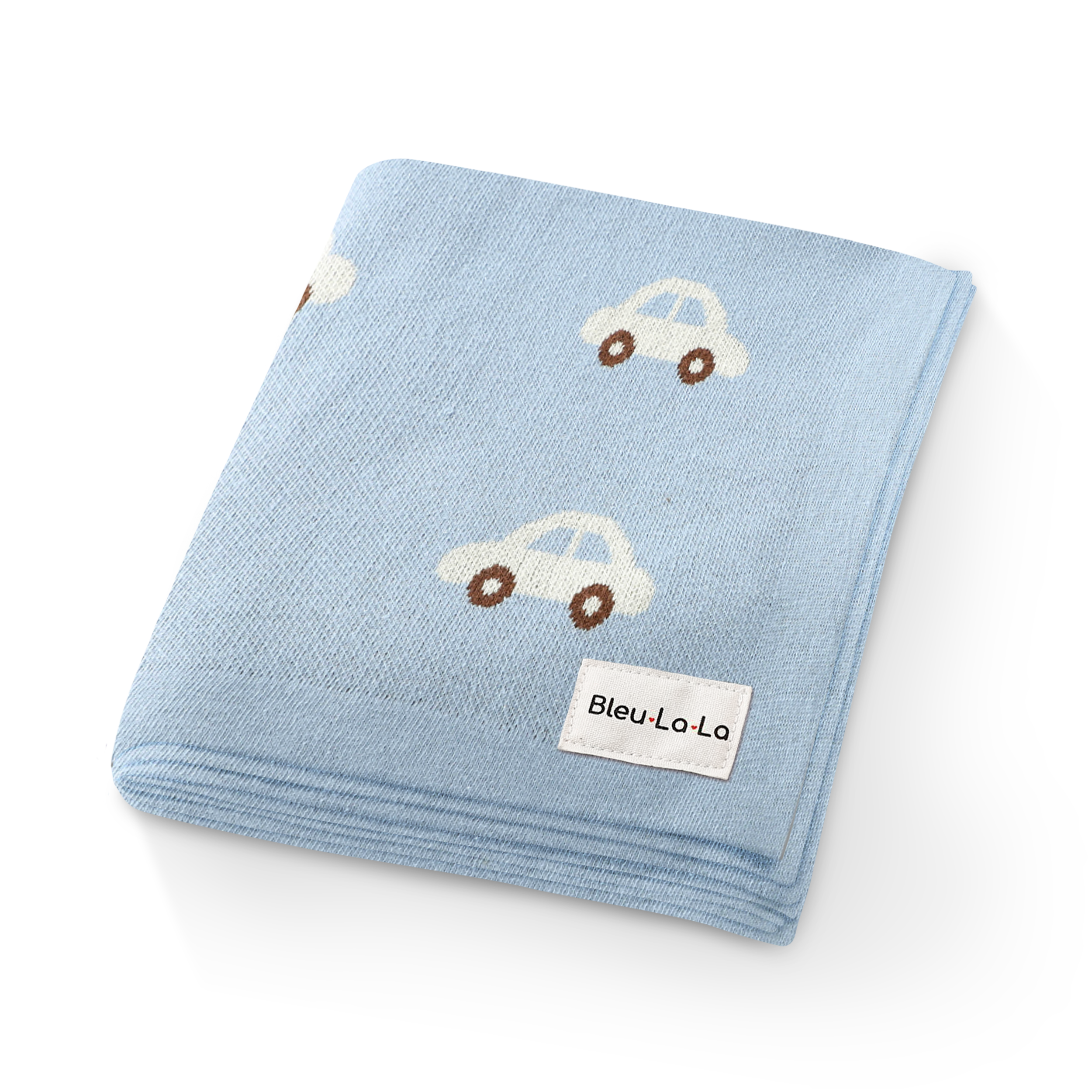100% Luxury Cotton Swaddle Receiving Baby Blanket - Cars - Gabrielle's Biloxi