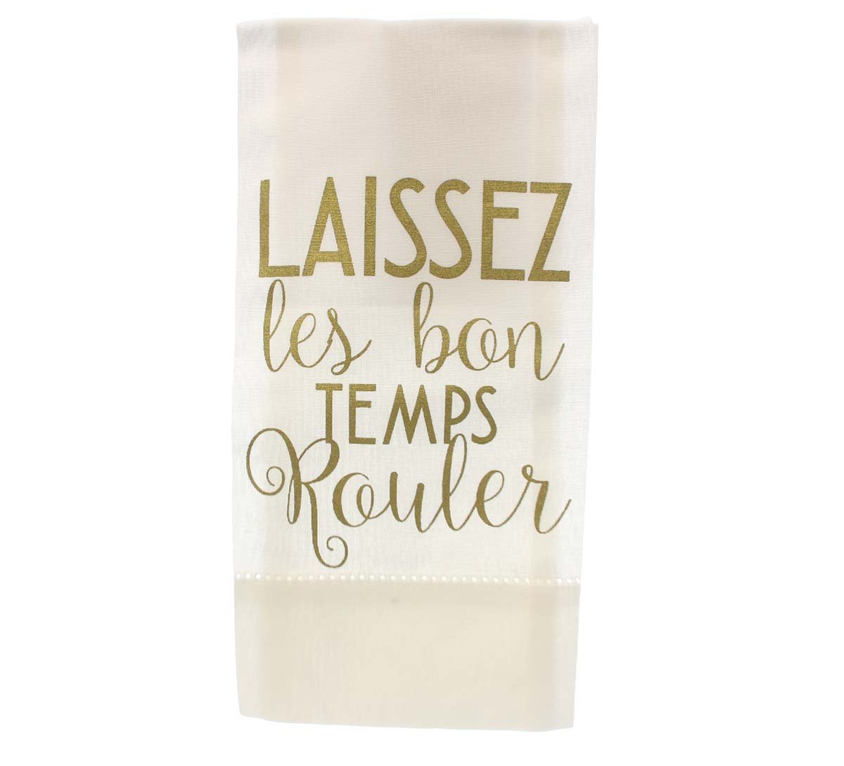 Laissez Hemstitch Hand Towel - Gabrielle's Biloxi